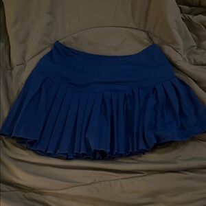 Vibrant Blue Mini Skater Skirt